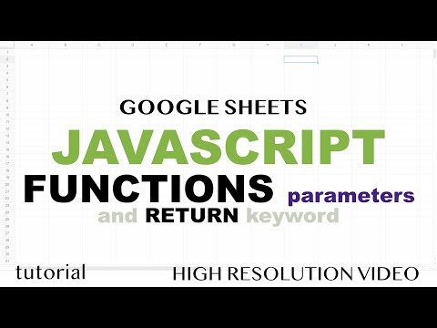 JavaScript Arrays Methods Part 1 Google Sheets Apps Script Tutorial