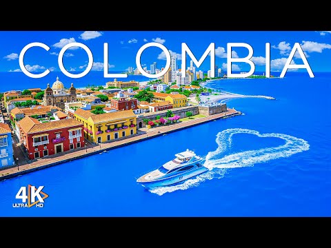 Colombia 4K Drone Footage | Where the Andes Meet the Caribbean Soul