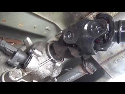 Replace Rear Driveshaft Jeep Wrangler