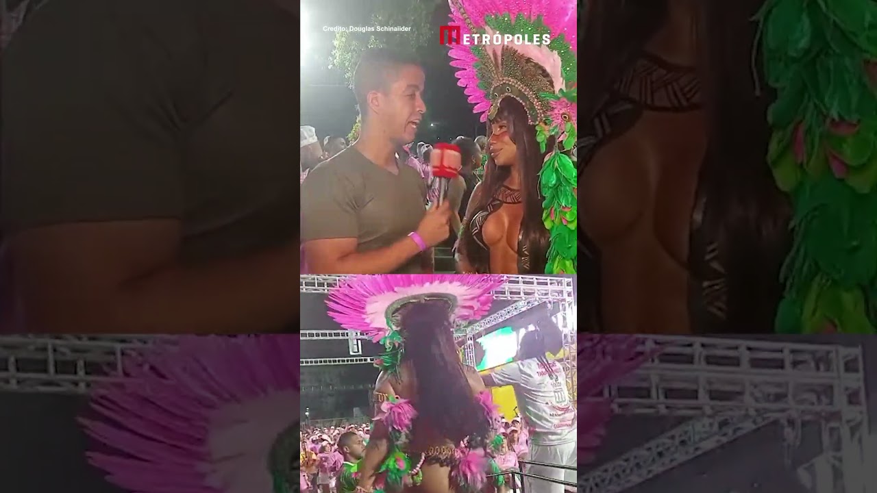 Rainha da Mangueira sobre polêmica com app de ingressos: "Burburinho"