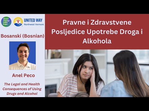 Bosnian: Pravne i Zdravstvene Posljedice Upotrebe Droga i Alkohola