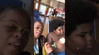 When cruising with your son is a vibe. #cruiselife #kids #carnival #vibe #travel #vlog