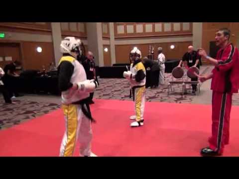Allie Jordan vs Alex Jordan - All American Karate Cup
