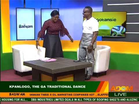 Kpanlogo, The Ga Traditional Dance - Badwam Amamere on Adom TV (25-7-18)