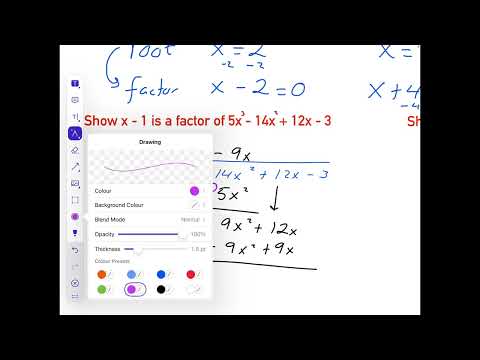 Factor theorem and discriminant exam questions - Leaving Cert Maths HL