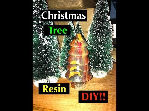 DIY: How to Make an Epoxy and Wood Christmas Tree...