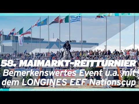 58. Maimarkt-Reitturnier - ein Traumevent in Mannheim: u.a. mit dem Longines EEF Nationscup