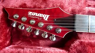 Video thumbnail for Ibanez Prestige RG2750QV -Red Spinel- 2013 by ファインギターズ