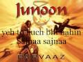 JUNOON-Sajna (with lyrics karaoke) [HQ]