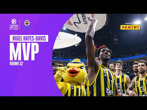 Nigel Hayes-Davis | Round 32 MVP | 2023-24 Turkish Airlines EuroLeague