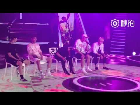 150915 Li Xiaoyan's weibo update - Sungjoo singing Forever Love by Wang Leehom