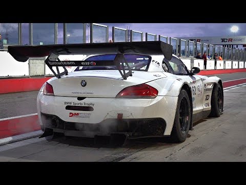 2010 BMW Z4 GT3 with N/A 4.4L V8 Engine ONBOARD Feat. Amazing Sounds!