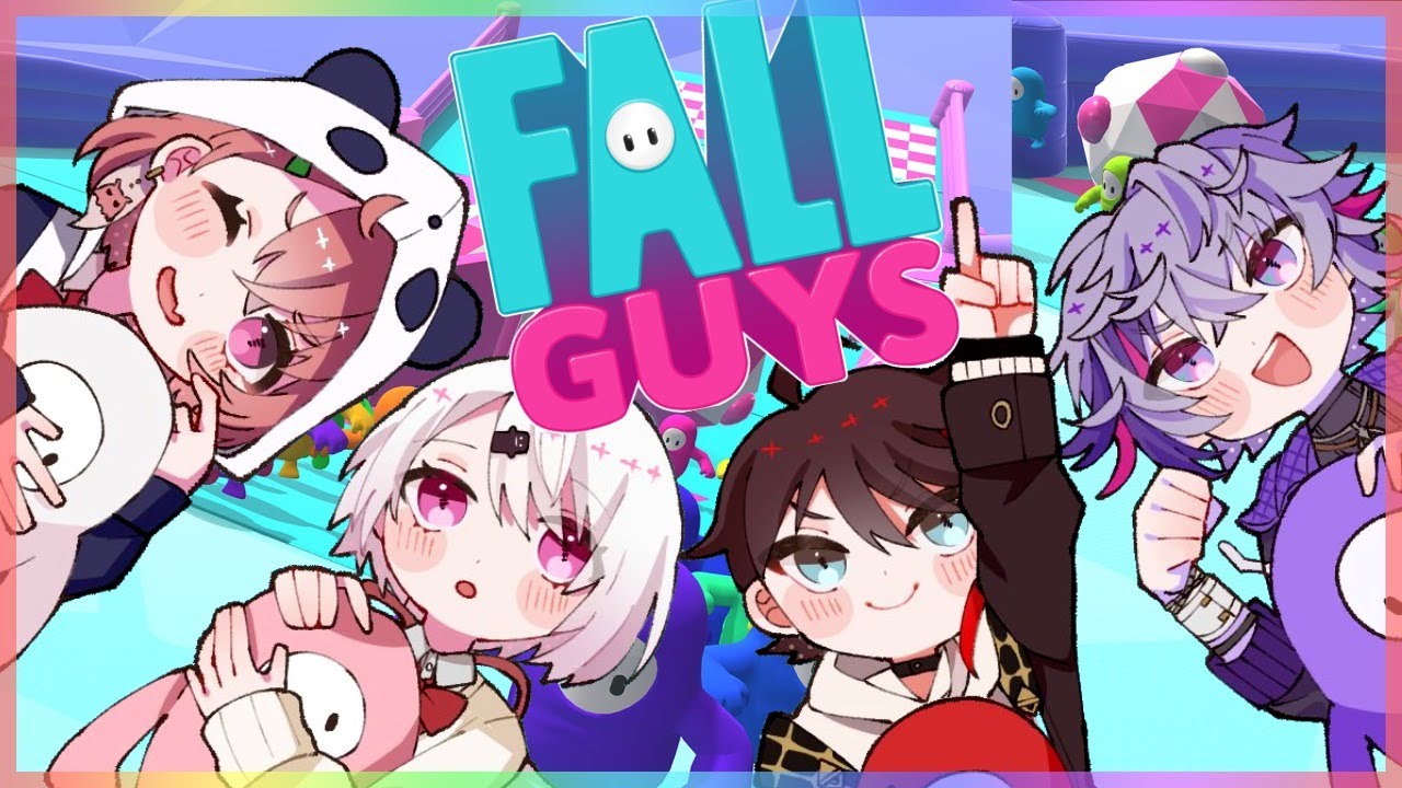 【Fall Guys】#ささしーふ で 大会練習!【笹木咲視点】