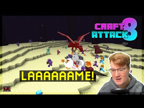 Der KÜRZESTE KAMPF gegen den ENDER-DRACHEN & Shop-Kasse fertig - Craft Attack 8 Ep. 11
