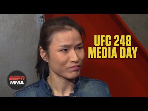 Zhang Weili has envisioned knocking out Joanna Jedrzejczyk | UFC 248 Media Day | ESPN MMA