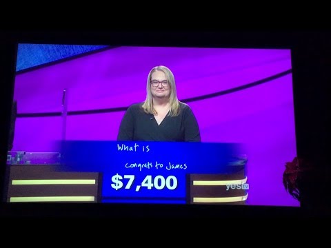Final Jeopardy, James Holzhauer becomes a 19-DAY CHAMPION, passes the $1.4 MILLION MARK (4/30/19)