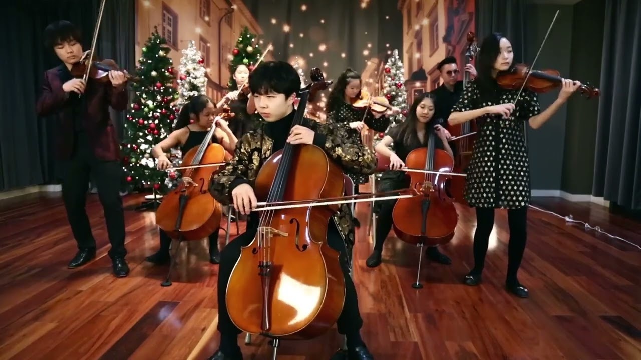 Joyous String Ensemble performs Take On Me!
