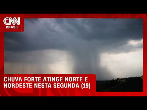 Veja previsão do tempo em todo o Brasil nesta segunda-feira (19) | CNN NOVO DIA