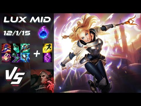 MID Lux vs Swain - NA Grandmaster Patch 14.23