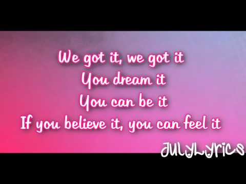 Exceptional | theme Song (Intro) | China Anne Mcclain | Lyrics | A.N.T Farm | Programa de talentos