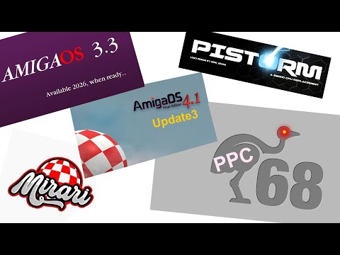 AmigaOS3.3 / OS4.1 Update 3 / Pistorm / PPC coming to Eu68 / Mirari / ExecSG Multicore