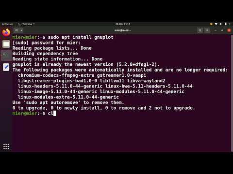 Gnuplot 1 Install Gnuplot And Plot X