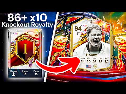 MY BEST PACK THIS YEAR! 🤯 KNOCKOUT ROYALTY RANK 1 PACKS - FC 26 Ultimate Team