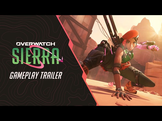 Aperçu du gameplay de Sierra et de son drone dans Overwatch