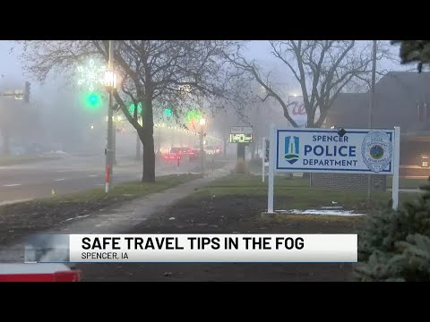 Heavy fog creates dangerous driving conditions in Northwest Iowa