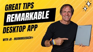 Some Great Tips Using The reMarkable Desktop App