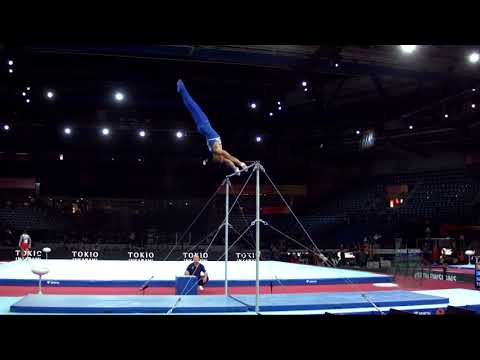 FRASER Joe (GBR) - 2019 Artistic Worlds, Stuttgart (GER) - Qualifications Horizontal Bar