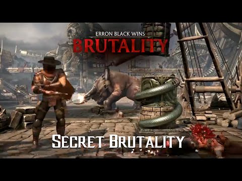 MKX - How to do Erron Black's Secret Crow Brutality