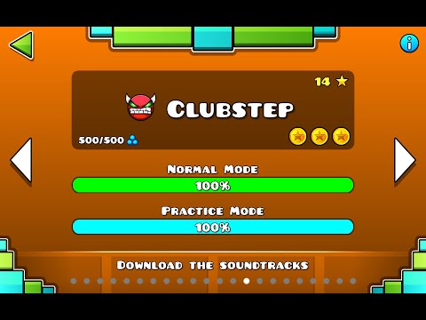 Geometry Dash - Clubstep 100% (All Coins)