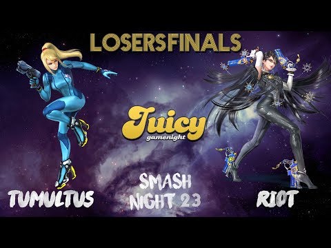 JuicySmashNight #23 - Losers Finals - Tumultus v. Riot