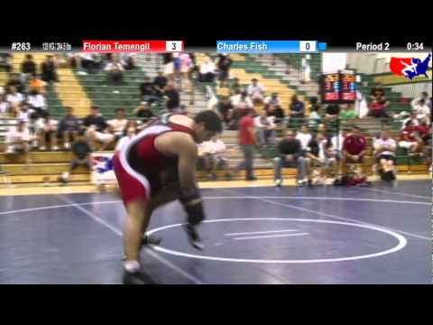 Sunkist Freestyle 120kg RR3 - Charles Fish vs. Florian Temengil