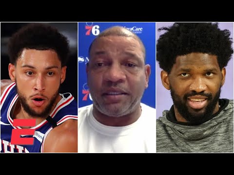 Doc Rivers calls Ben Simmons & Joel Embiid 'brilliantly smart,' explains his plans with the 76ers