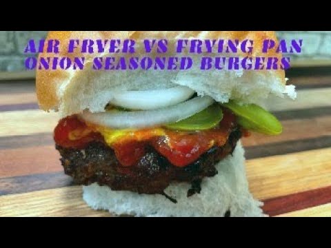 Homemade Onion Seasoned Burgers