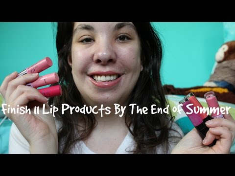 Finish 11 Lip Products By the End of Summer