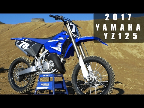 First Ride 2017 Yamaha YZ125 - Motocross Action Magazine