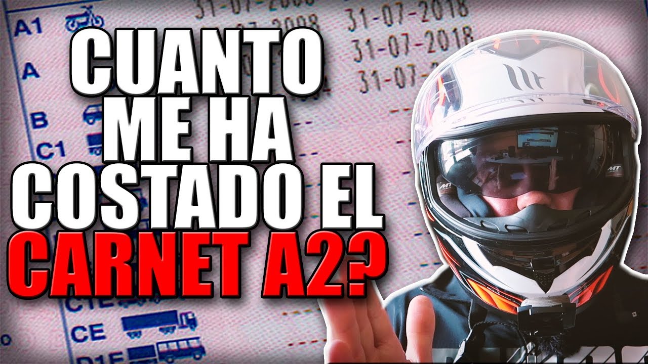 💲¿Cuánto CUESTA sacarse el CARNET de moto A2💲 ( MUY BARATO! )