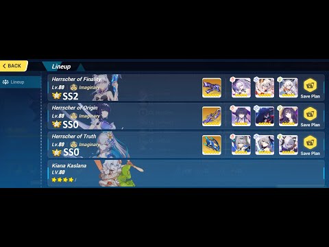 [HI3 SEA] EX Abyss Nirvana Kevin Symphony Buff 484D 759(760?) Pts [SS2 HoFi, SS0 HTR, SS0 HoO]