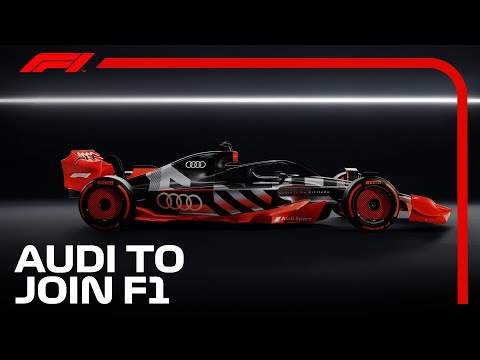 アウディがF1に参戦。アウディのF1マシンレビュー動画