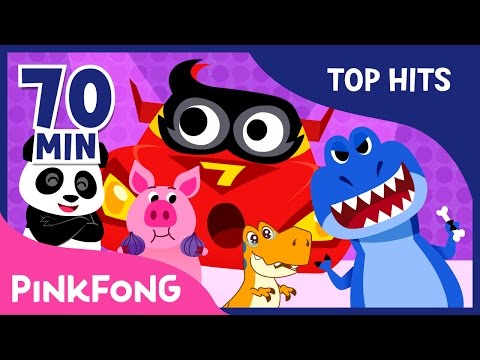 The Best Songs of Jan & Feb 2017 | Dinosaur Musical and More | Pinkfong Songs for Children
