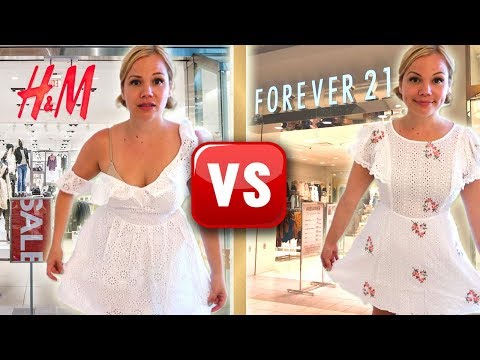 Forever 21 vs. H&M (Try On Haul Competition) Video