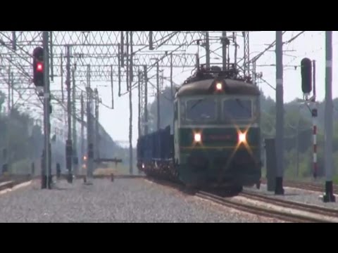 KC 182 147-9 z transportem szyn, Ropczyce