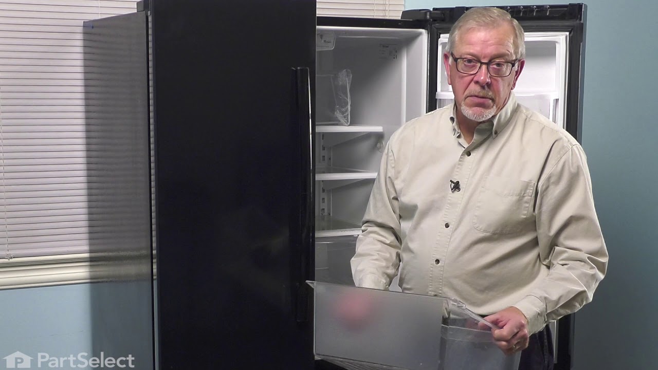 Replacing your Whirlpool Refrigerator Crisper Pan Replacing your Whirlpool Refrigerator Crisper Pan