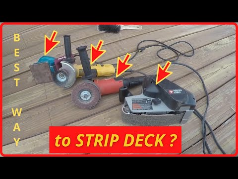 STRIPPING the DECK - What's BEST???