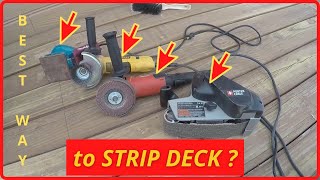STRIPPING the DECK - What