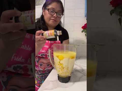 Pan de Elote 🌽 en licuadora