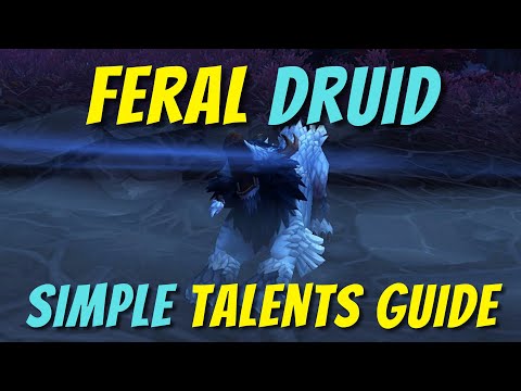 Feral Druid Talent Guide | Leveling, Questing, M+ Build | World of Warcraft | Shadowlands